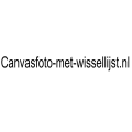 Canvasfoto met wissellijst logo