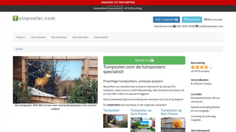 Reviews over Tuinposter.nl
