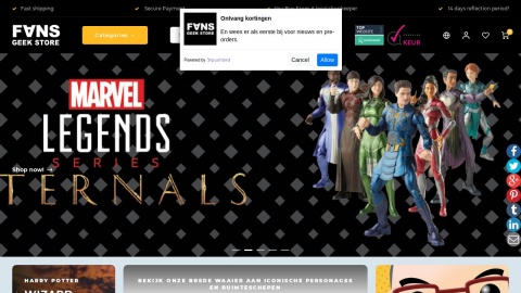 Reviews over Fanssite