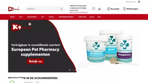 Reviews over K9 Shop