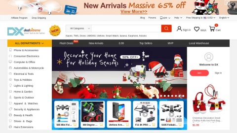 Reviews over DealeXtreme