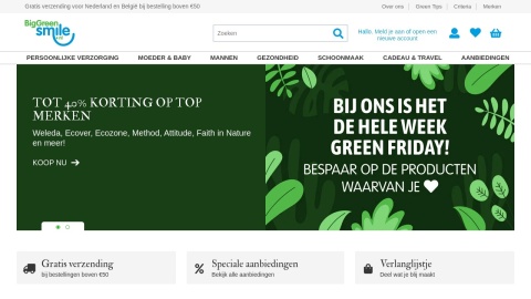 Reviews over BigGreenSmile.nl