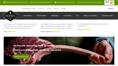Reviews over Bollensteak.nl