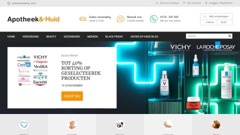 Reviews over Apotheek & huid