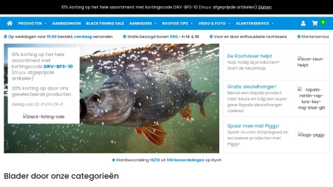 Reviews over De Roofvisser