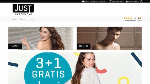 Reviews over Justunderwear