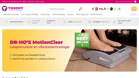 Reviews over Tommy teleshopping