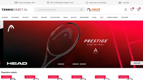 Reviews over TennisDirect