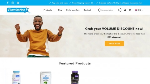 Reviews over VitamineMan