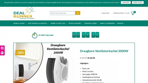 Reviews over Dealrunner.nl