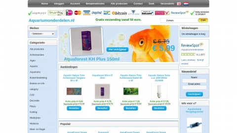 Reviews over Aquariumonderdelen.nl