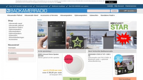 Reviews over Badkamerradio.nl