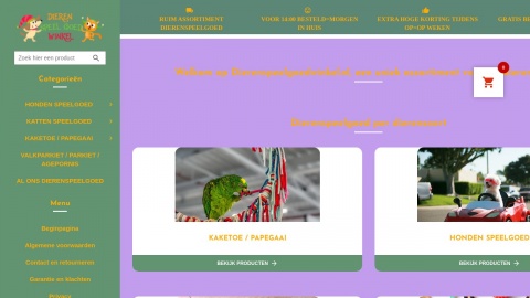 Reviews over Dierenspeelgoedwinkel