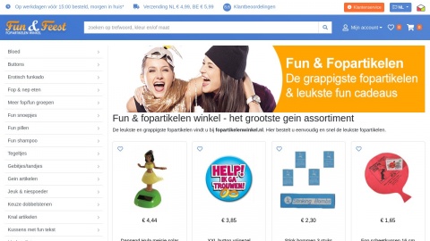 Reviews over Fopartikelenwinkel.nl