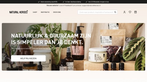 Reviews over NaturalHeroes