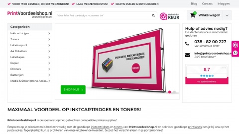 Reviews over Printvoordeelshop.nl